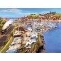 Puzzle peisaje pitoresti Yorkshire Whitby si Runswick Bay 2x500 piese